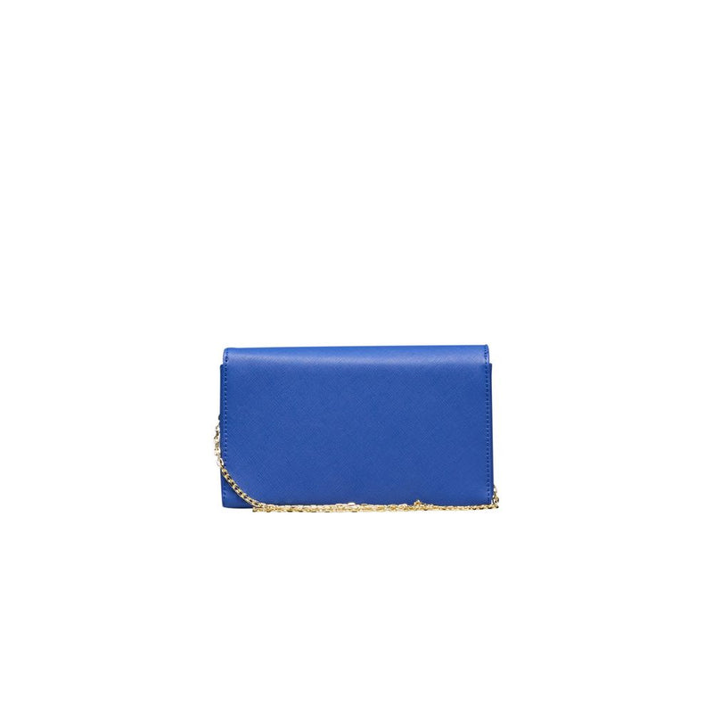 Blue Polyethylene Crossbody Bag Love Moschino