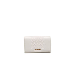 White Polyethylene Crossbody Bag Love Moschino