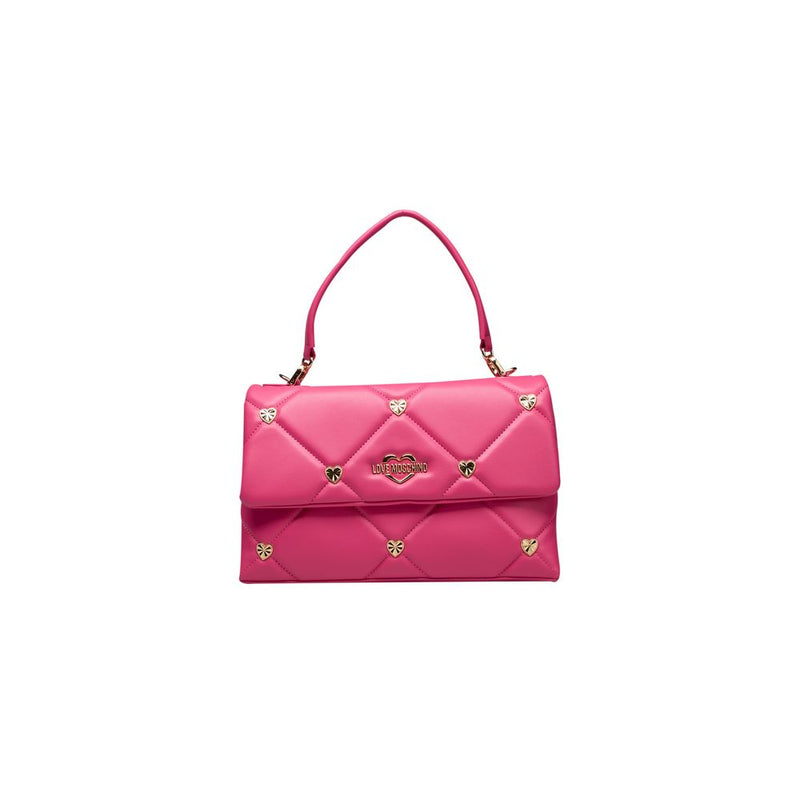 Multicolor Polyethylene Handbag Love Moschino