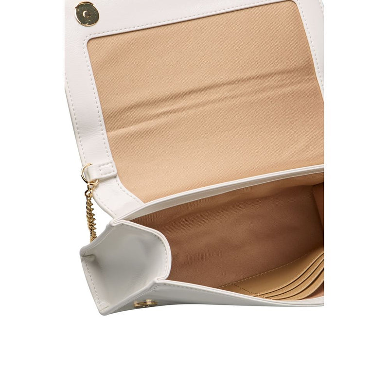 White Polyethylene Crossbody Bag Love Moschino