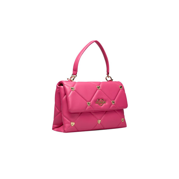 Multicolor Polyethylene Handbag Love Moschino