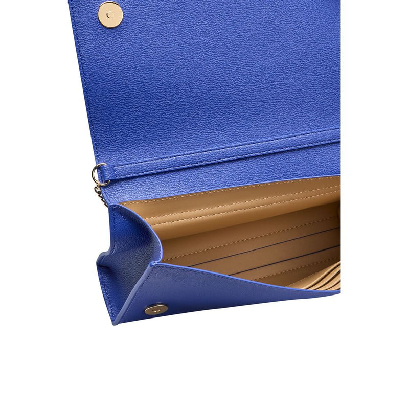 Blue Polyethylene Crossbody Bag Love Moschino