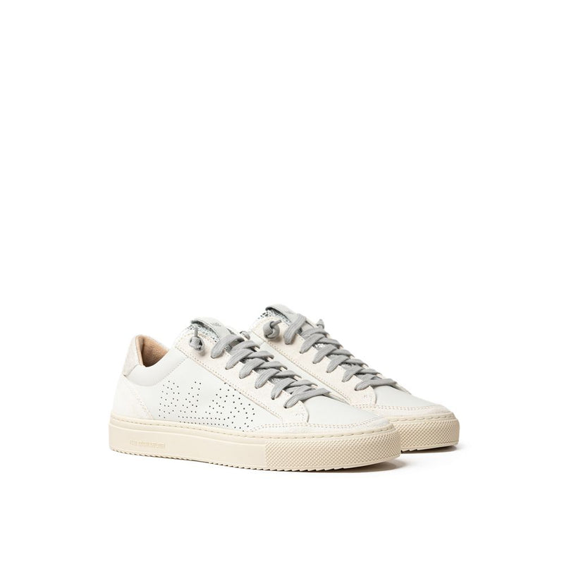 White Leather Sneaker P448