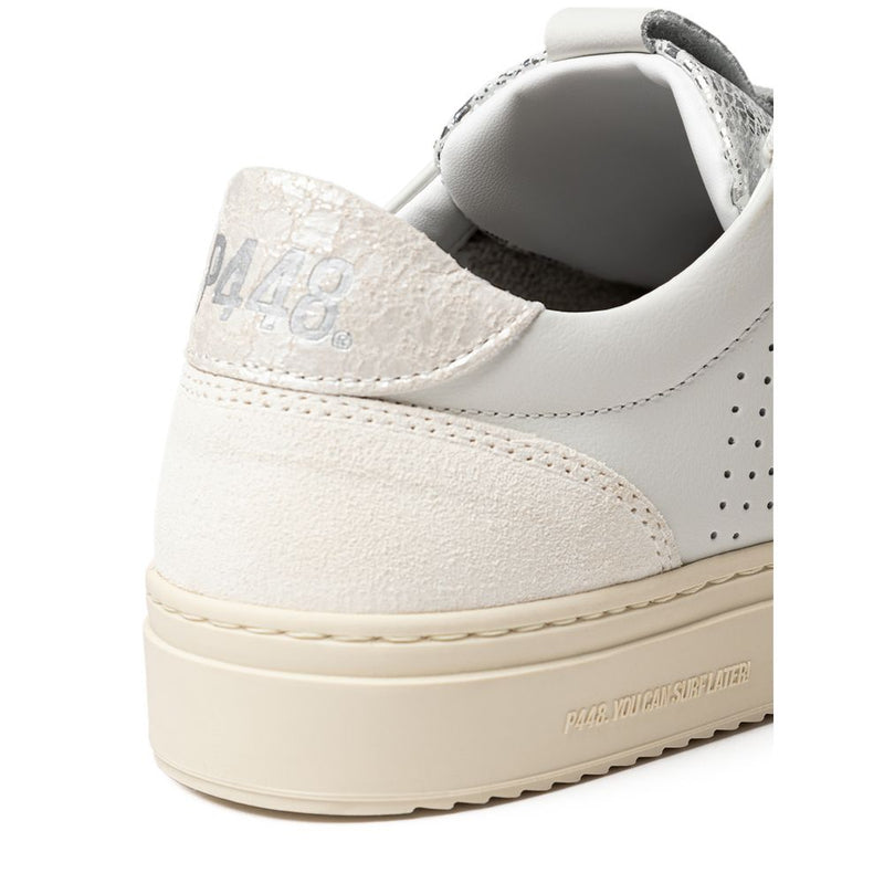 White Leather Sneaker P448