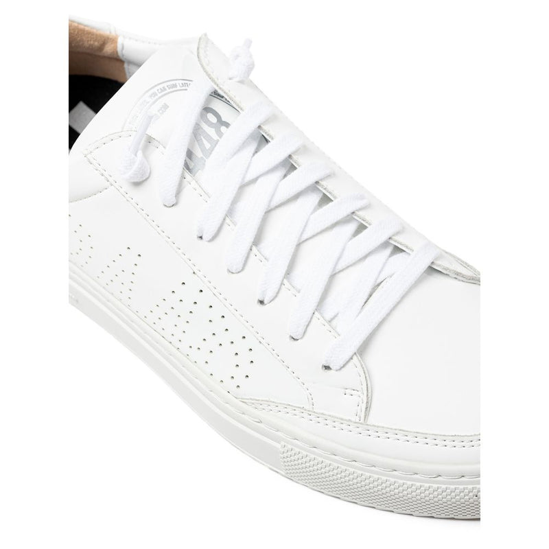 White Leather Sneaker P448