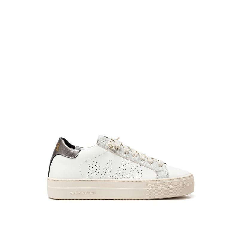 White Leather Sneaker P448