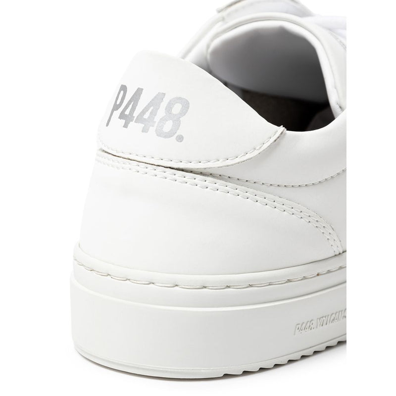 White Leather Sneaker P448