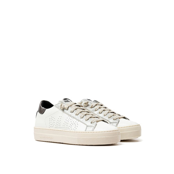 White Leather Sneaker P448