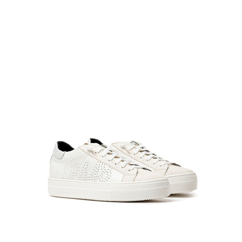 White Leather Sneaker P448