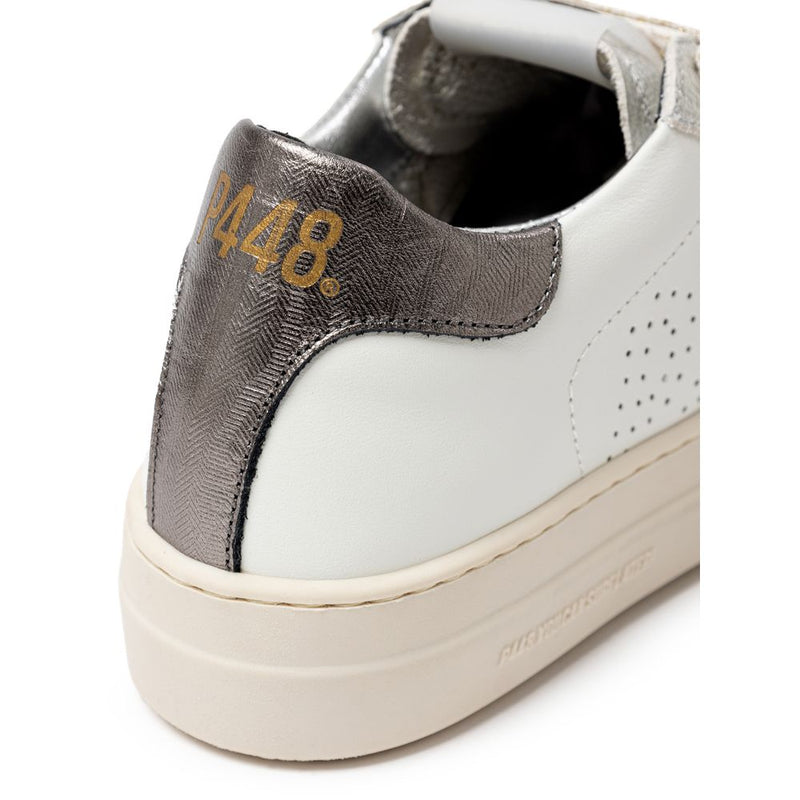 White Leather Sneaker P448