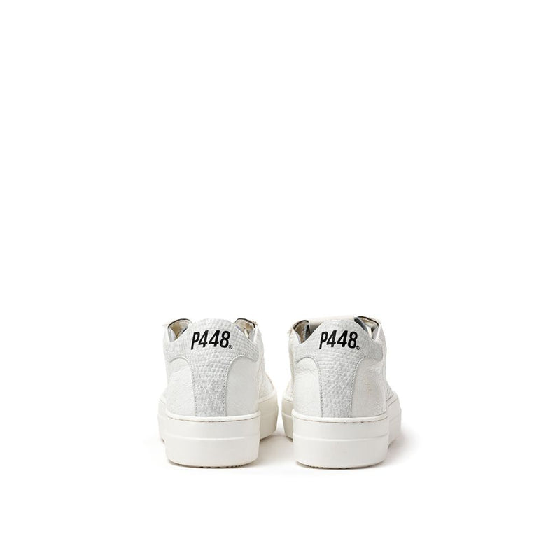 White Leather Sneaker P448