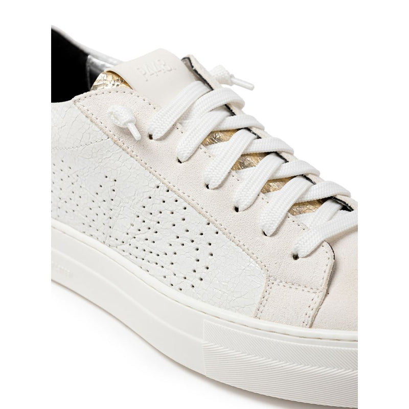 White Leather Sneaker P448