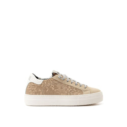 Beige Leather Sneaker P448