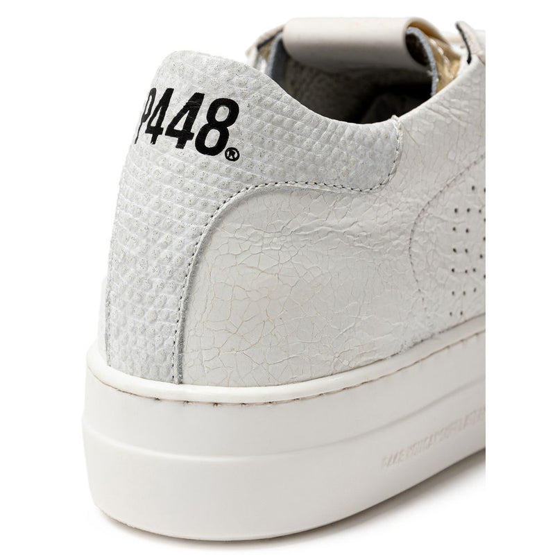 White Leather Sneaker P448