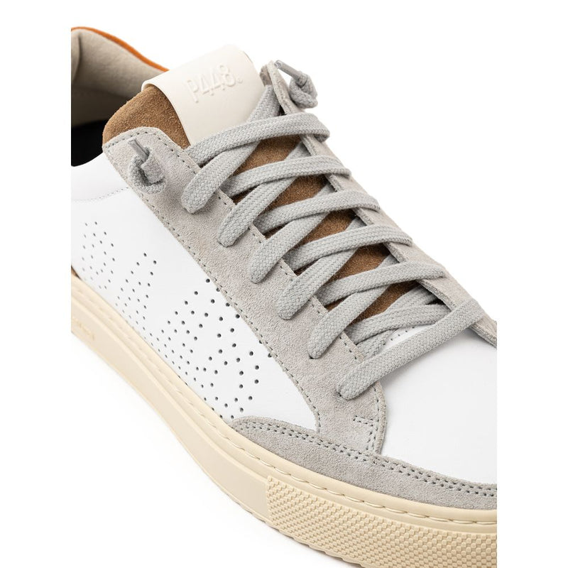 White Leather Sneaker P448