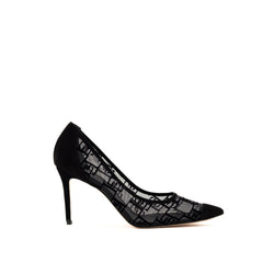 Black Nylon Pump Elisabetta Franchi