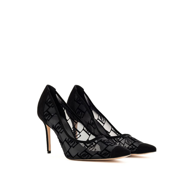 Black Nylon Pump Elisabetta Franchi