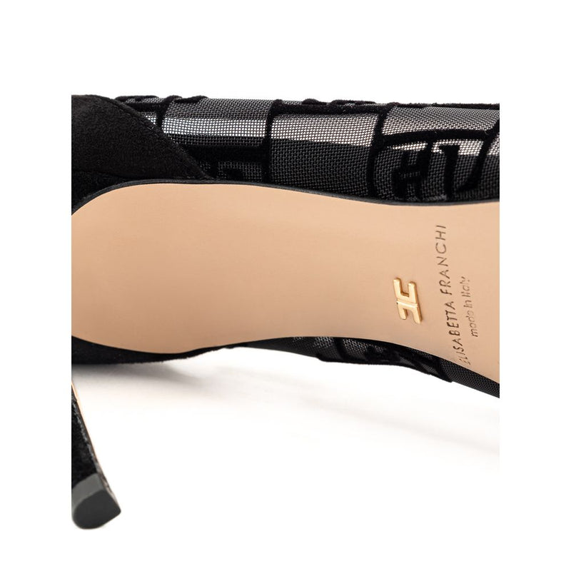 Black Nylon Pump Elisabetta Franchi