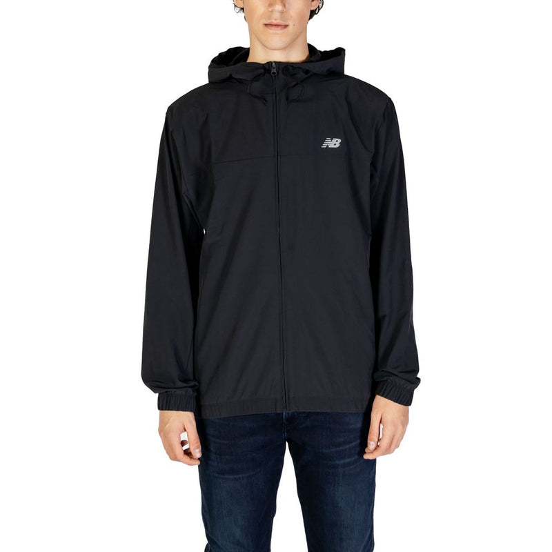 Black Recycled Polyester Jacket New Balance