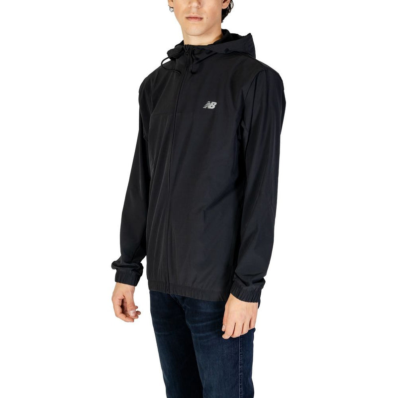 Black Recycled Polyester Jacket New Balance