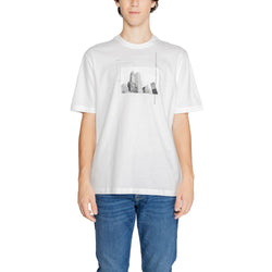 White Cotton T-Shirt Armani Exchange