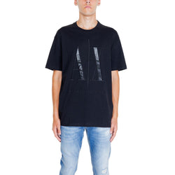 Black Cotton T-Shirt Armani Exchange