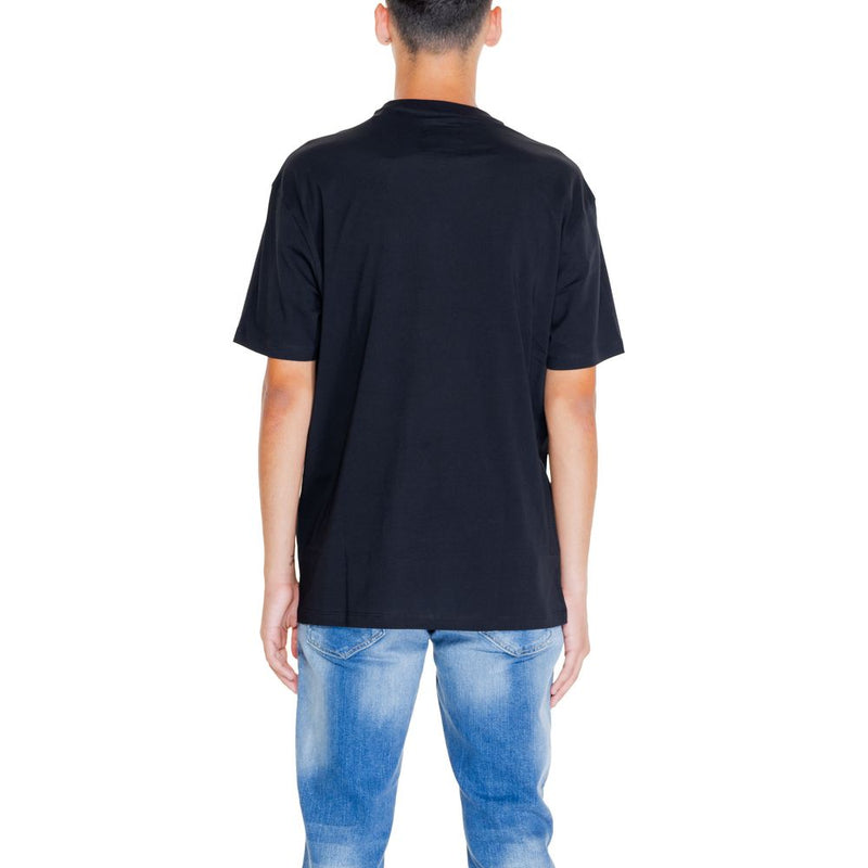 Black Cotton T-Shirt Armani Exchange