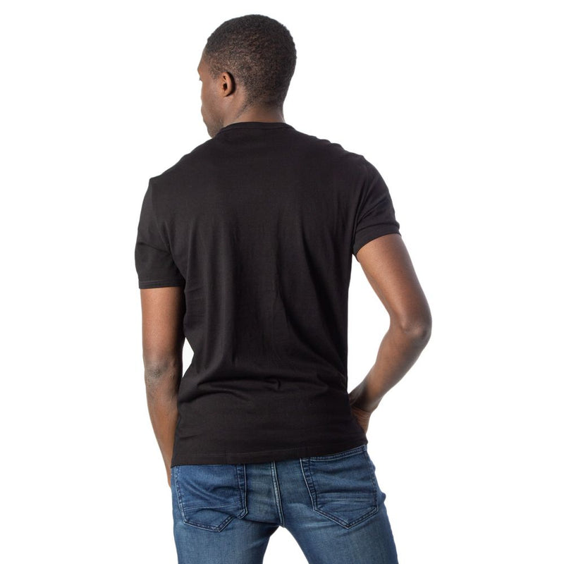 Black Cotton T-Shirt Armani Exchange