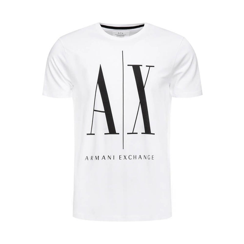 White Cotton T-Shirt Armani Exchange