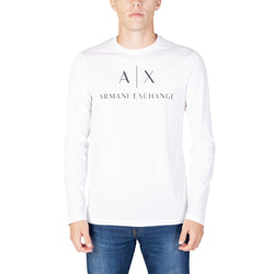 White Cotton Shirt Armani Exchange