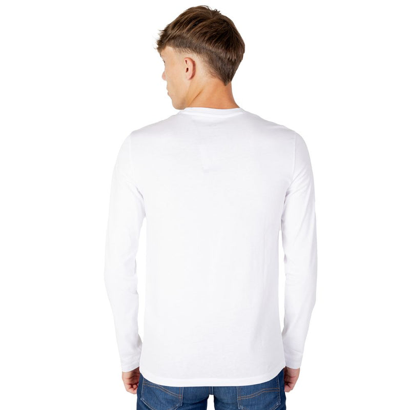 White Cotton Shirt Armani Exchange