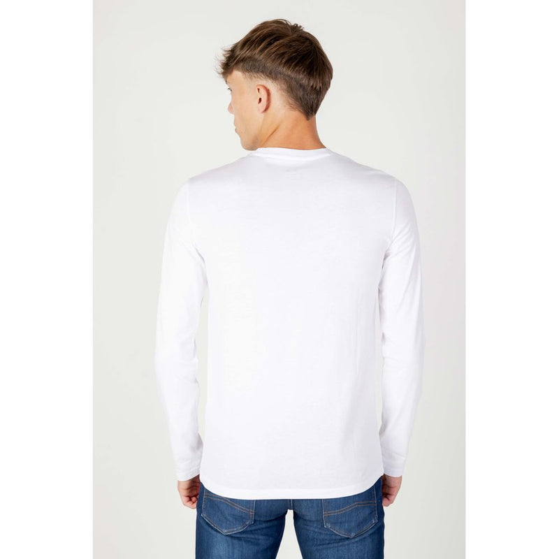 White Cotton Shirt Armani Exchange