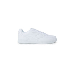 White Synthetic Leather Sneaker Diadora