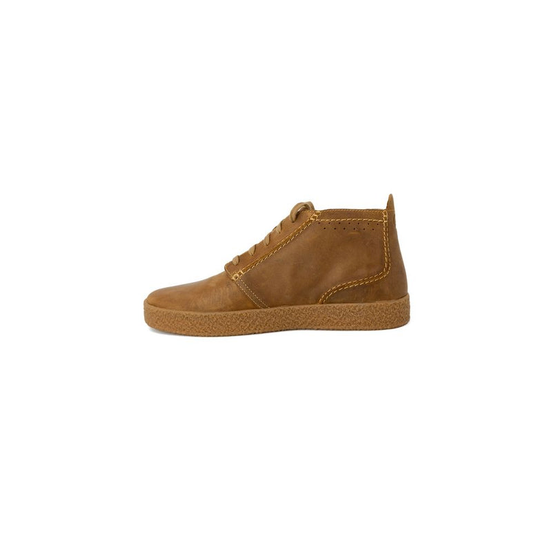 Beige Leather Boot Clarks