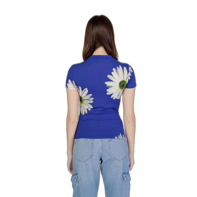 Blue Viscose Tops & T-Shirt Desigual