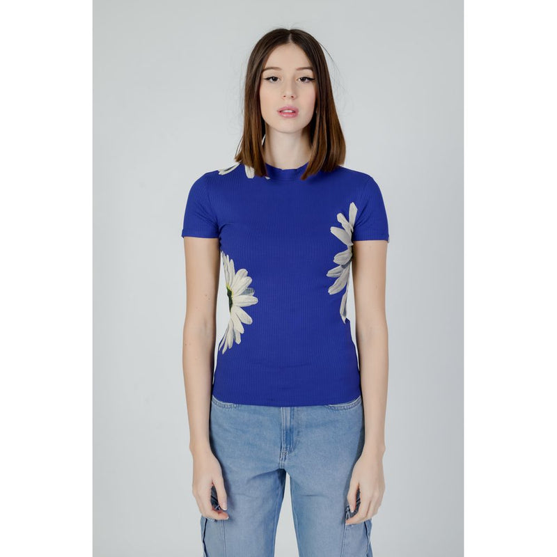 Blue Viscose Tops & T-Shirt Desigual