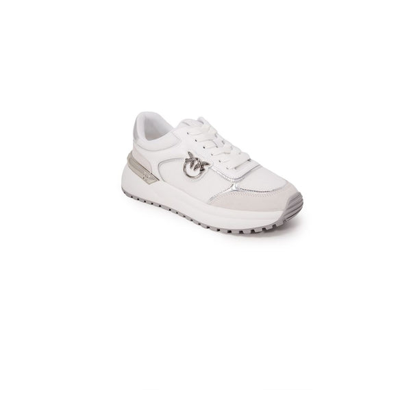 White Leather Sneaker PINKO