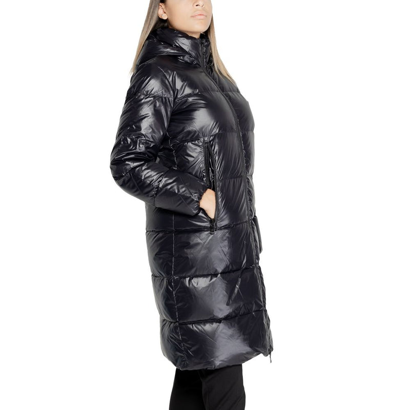 Black Polyamide Jackets & Coat Armani Exchange