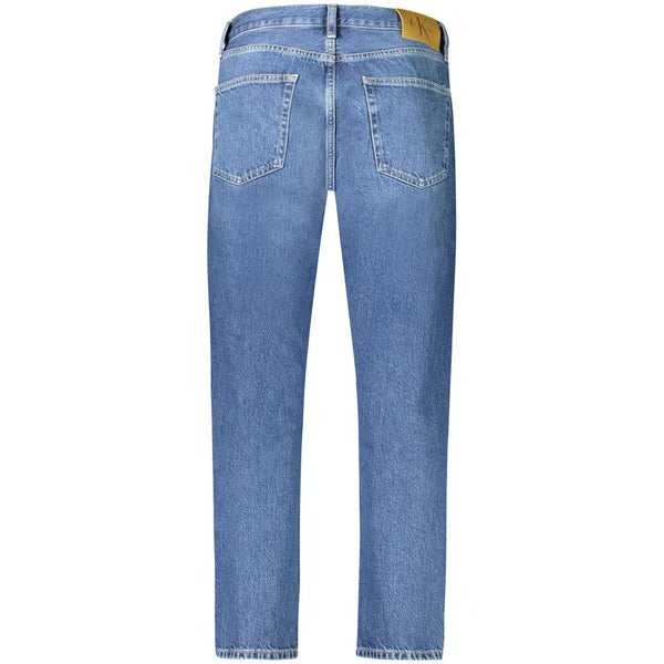 Blue Cotton Jeans & Pant Calvin Klein