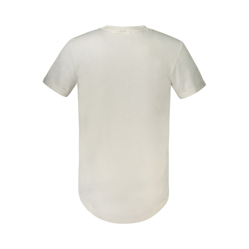 White Cotton T-Shirt Calvin Klein