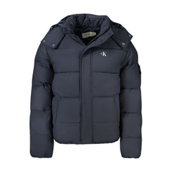 Blue Polyamide Jacket Calvin Klein