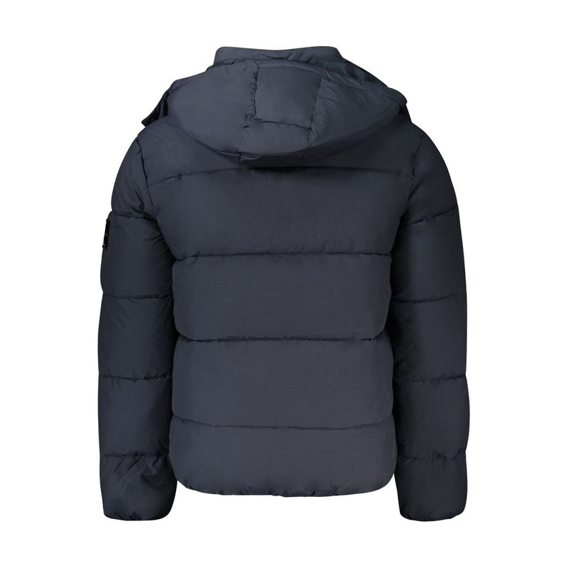 Blue Polyamide Jacket Calvin Klein