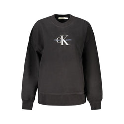 Black Cotton Sweater Calvin Klein