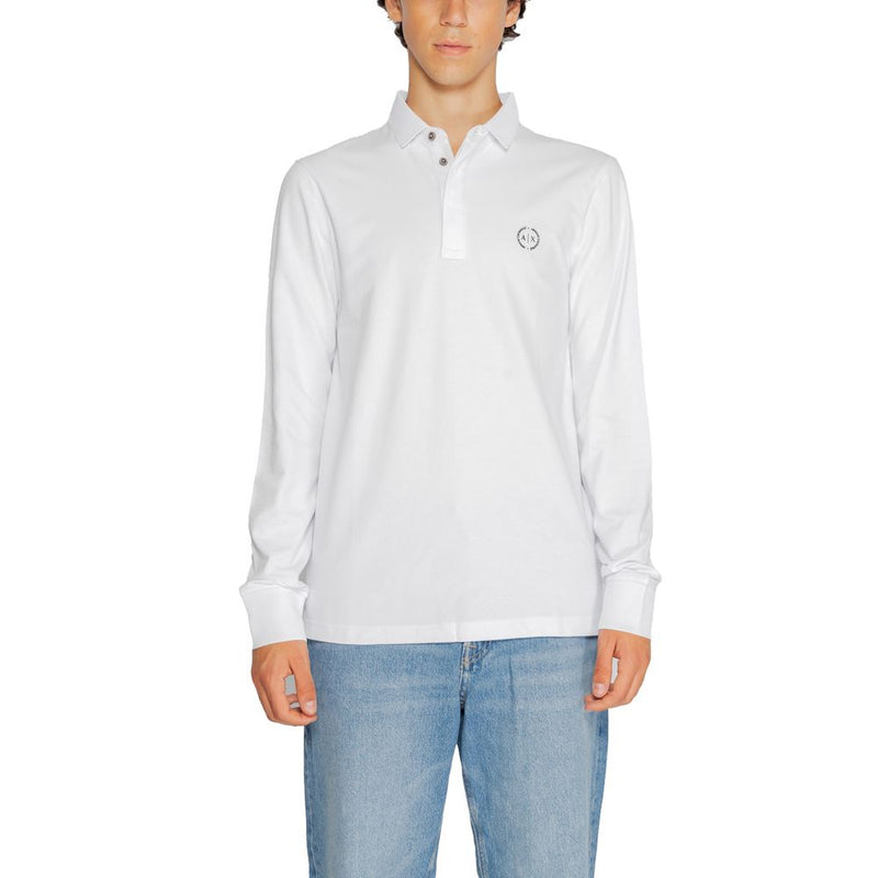 White Cotton T-Shirt Armani Exchange