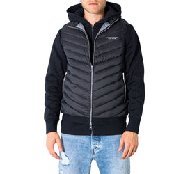 Black Polyester Jacket Armani Exchange