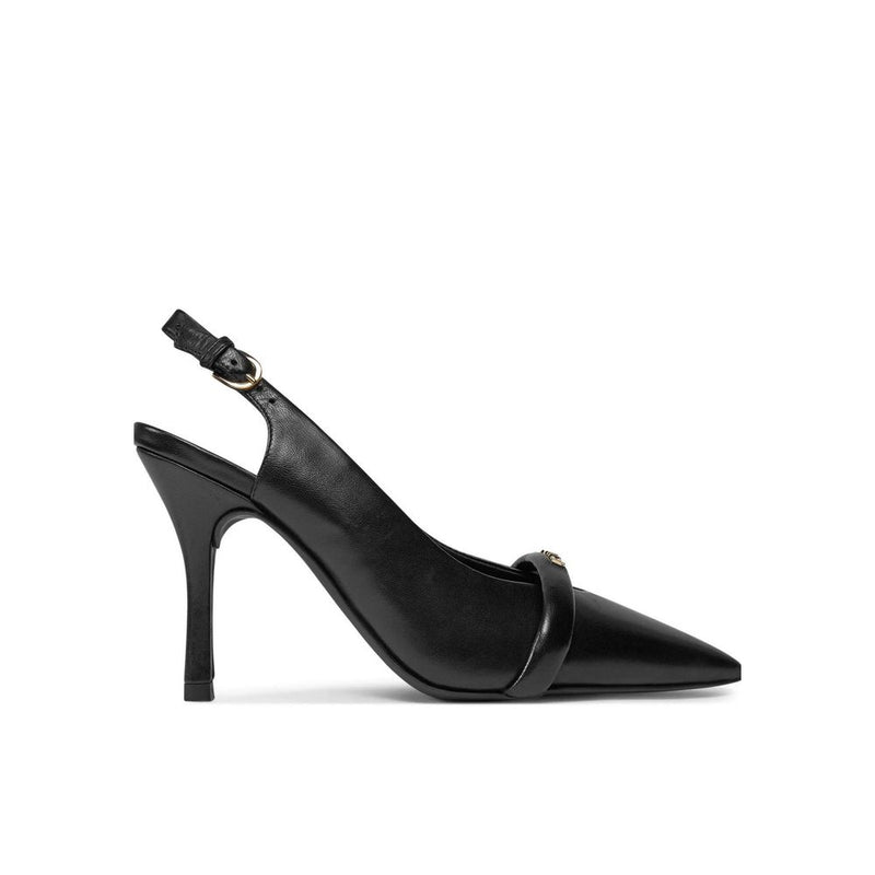 Black Leather Pump Furla