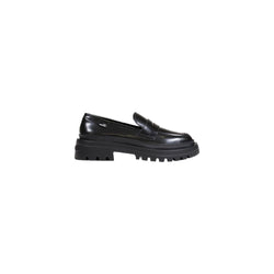 Black Polyethylene Flat Shoe Love Moschino