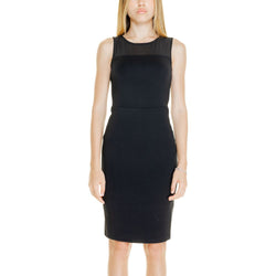 Black Polyamide Dress Armani Exchange