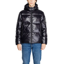 Black Polyamide Jacket Armani Exchange