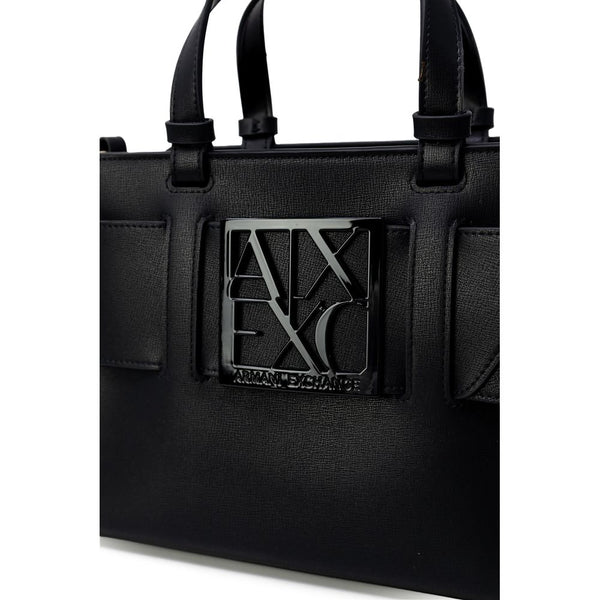 Black Polyethylene Handbag Armani Exchange